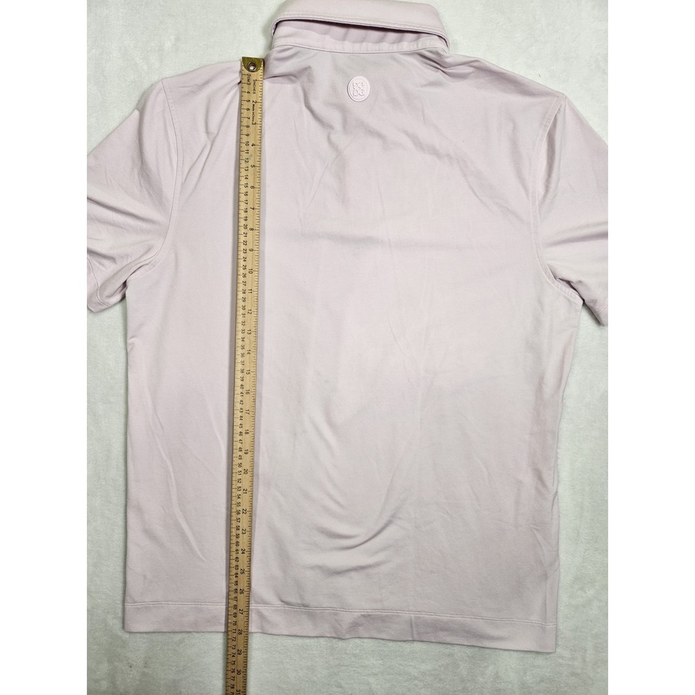 G/FORE Polo Shirt Mens XL Pink Blush Performance Stretch Golf Short Sleeve GFORE - Picture 6 of 9